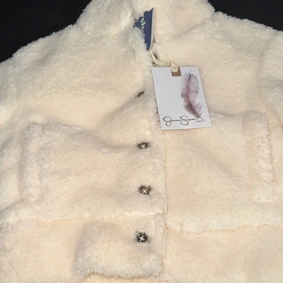 NWT Jessica Simpson 3 Piece outfit - Fleece Jacket, Jeggings and shirt sz 2T - Picture 3 of 6